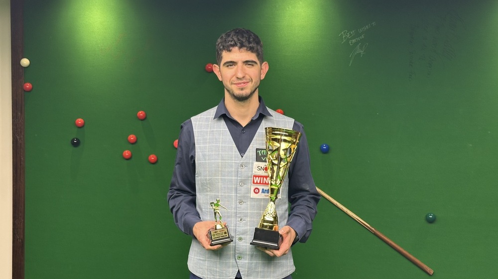 Виктор Илиев спечели Балканското първенство по снукър