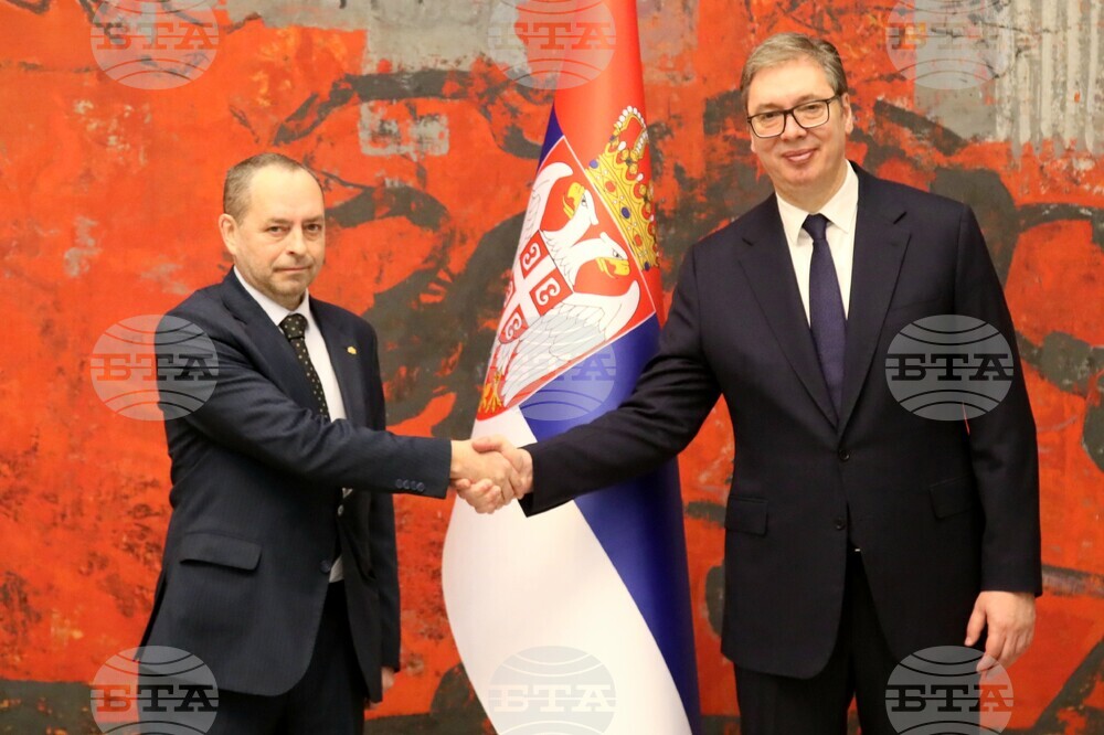 Новоназначеният посланик на България в Сърбия Ангел Ангелов връчи акредитивните си писма на сръбския президент Александър Вучич