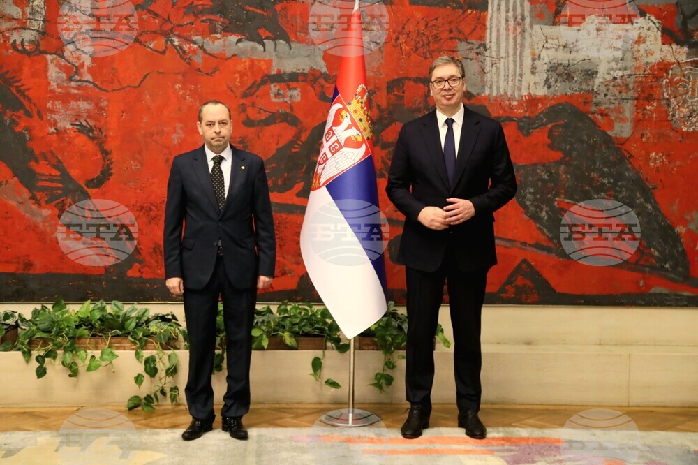 Bulgarian Ambassador to Serbia Angelov Presents Credentials to President Vucic