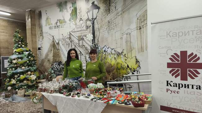 „Каритас“ - Русе организира коледни благотворителни базари на две места в крайдунавския град