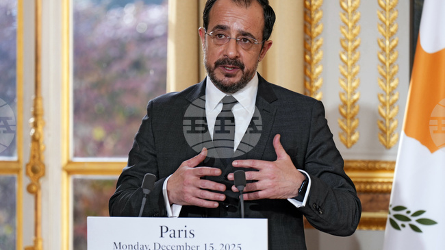 Кипърският президент приветства споразумението за отпускане на безлихвен заем на Украйна в размер на 90 млрд. евро