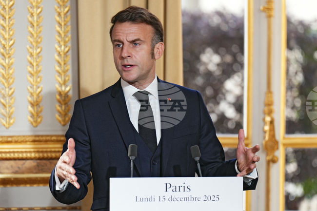 Френският президент Еманюел Макрон също ще участва в срещата за Украйна тази вечер, обяви канцеларията му