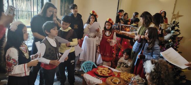 Коледно тържество се състоя в Българското неделно училище „Родолюбие“ в Рабат, Мароко