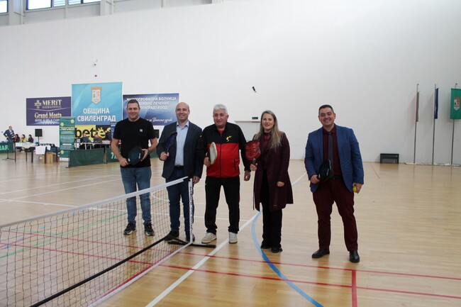 Община Свиленград: Кметът арх. Анастас Карчев откри Младежки национален турнир по пикълбол, който се провежда в Свиленград