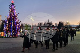 Търговище - Духов оркестър “Васил Абрашев” - коледен базар