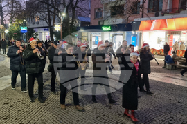 Търговище - Духов оркестър “Васил Абрашев” - коледен базар