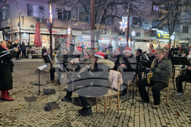 Търговище - Духов оркестър “Васил Абрашев” - коледен базар