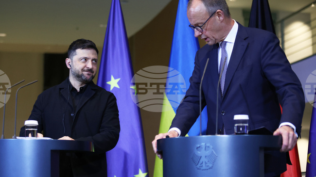 Зеленски и Мерц потвърдиха единството си преди срещата на украинския президент с Тръмп