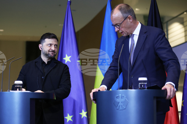 Зеленски и Мерц потвърдиха единството си преди срещата на украинския президент с Тръмп