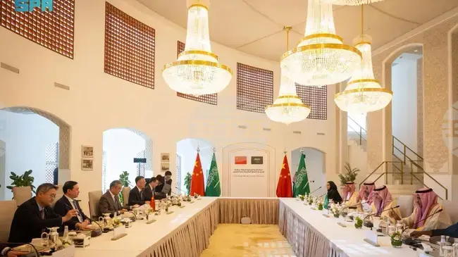 СПА: Петото заседание на политическия съвет в рамките на съвместния висш комитет между Саудитска Арабия и Китай се проведе в Рияд