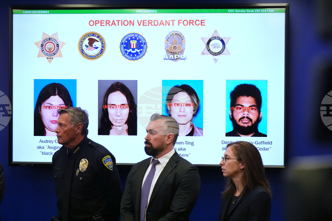 APTOPIX California Terrorism Arrests