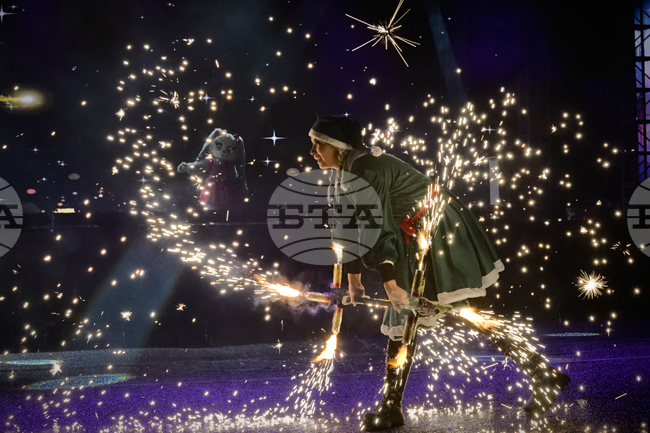 Kyrgyzstan Christmas Holiday Lights