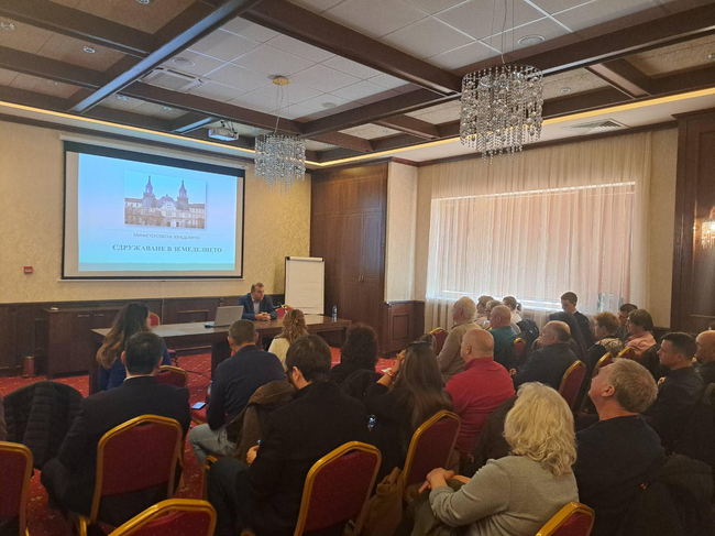 Заместник-министър Джиков: Сдружаването на земеделските производители ще повиши влиянието по веригата за доставки на храни и ще увеличи конкурентоспособността 