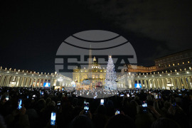 APTOPIX Vatican Christmas