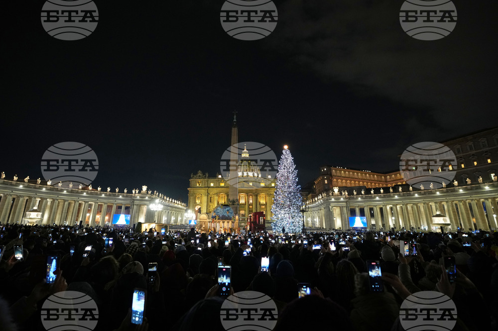 APTOPIX Vatican Christmas