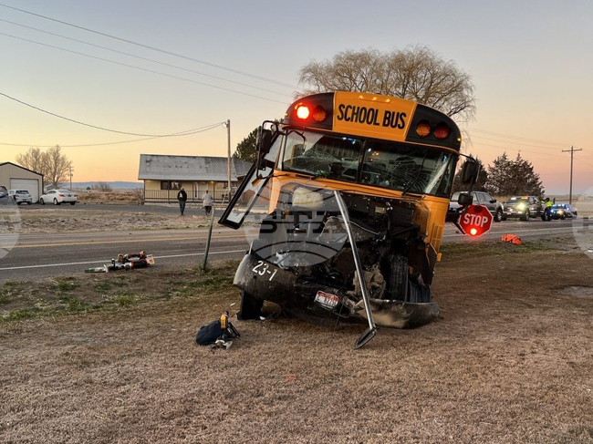 School Buses Crash