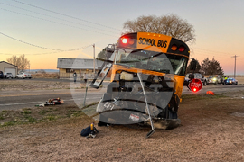 School Buses Crash