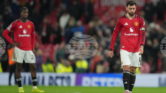 Бруно Фернандеш е абсолютно незаменим за Юнайтед, заяви мениджърът Рубен Аморим