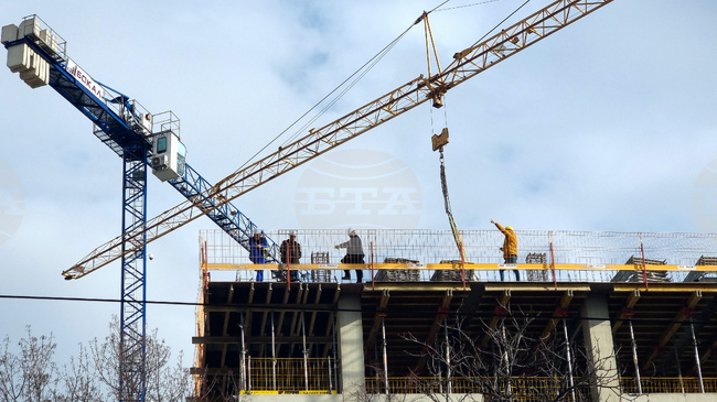 Ръст от 4 на сто на строителната продукция в България през януари на годишна база отчете НСИ