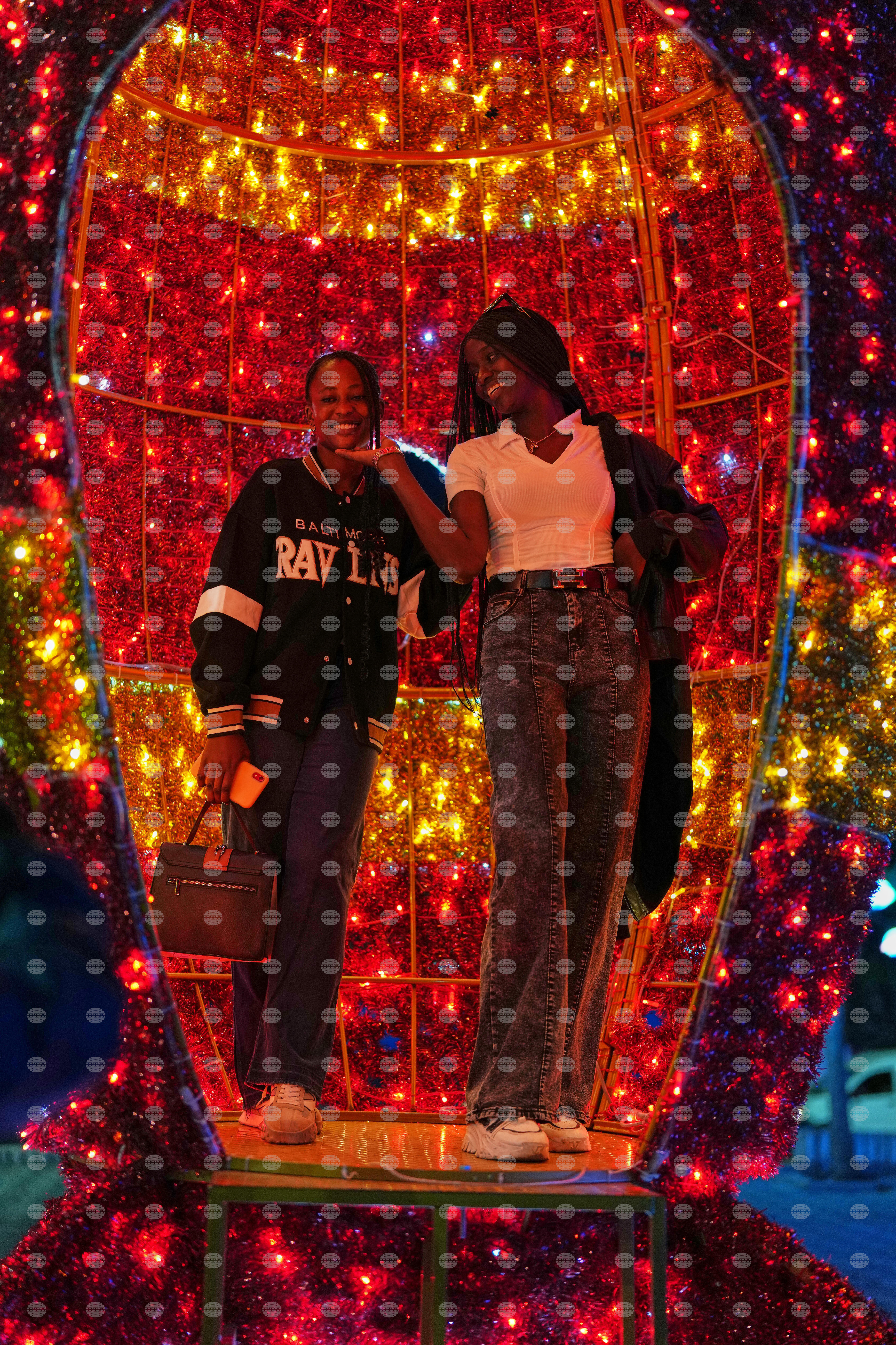 Senegal Christmas Holiday Lights