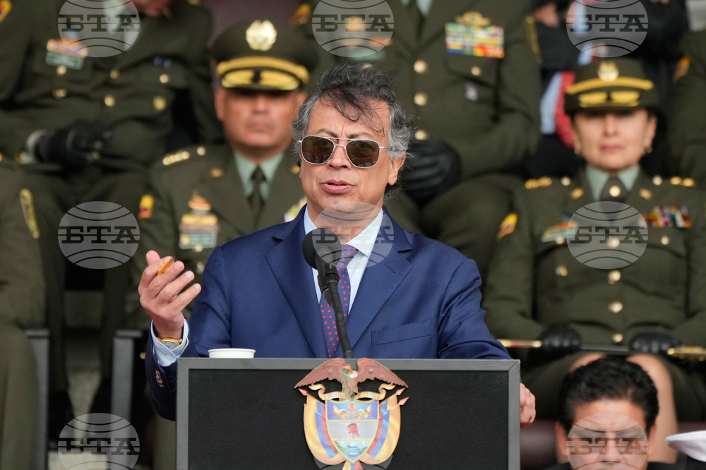 Colombia Police Ceremony