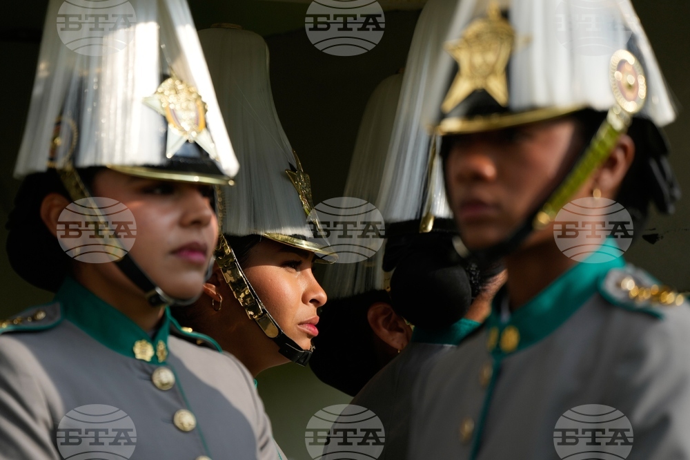 Colombia Police Ceremony