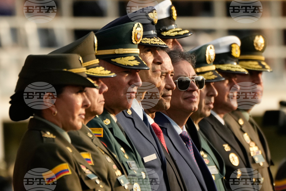 Colombia Police Ceremony