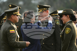 Colombia Police Ceremony