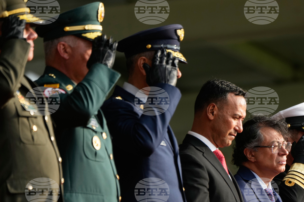 Colombia Police Ceremony