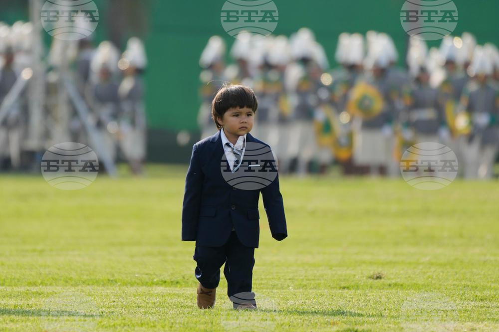 Colombia Police Ceremony