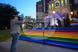 Holiday Lights ICE Nativity