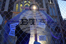 Holiday Lights ICE Nativity