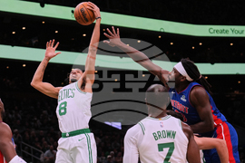 Pistons Celtics Basketball