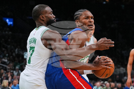 Pistons Celtics Basketball