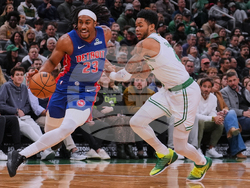 Pistons Celtics Basketball