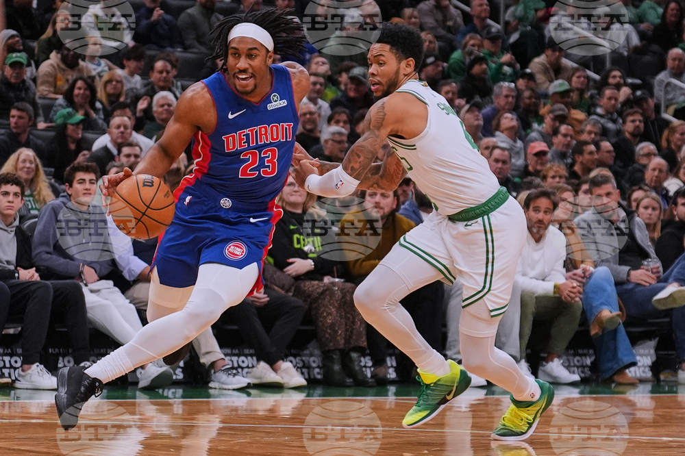 Pistons Celtics Basketball
