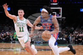 Pistons Celtics Basketball