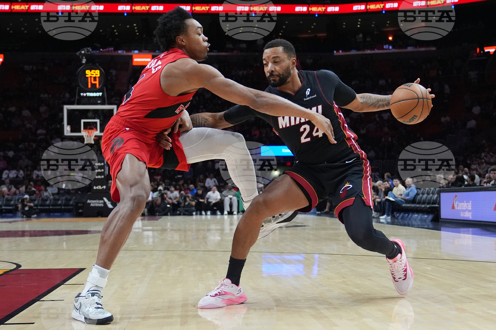 Raptors Heat Basketball