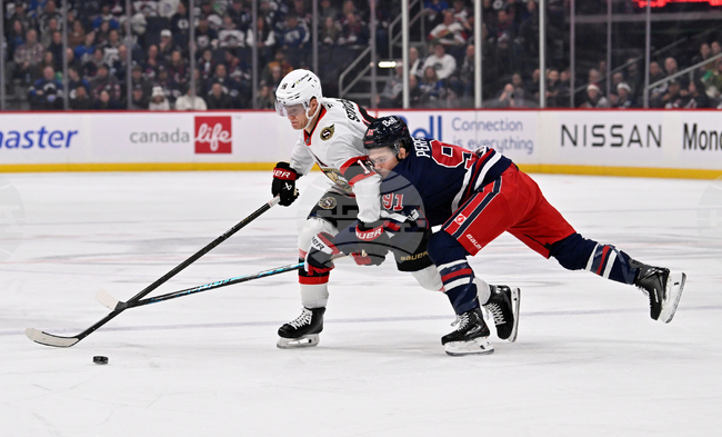 Senators Jets Hockey