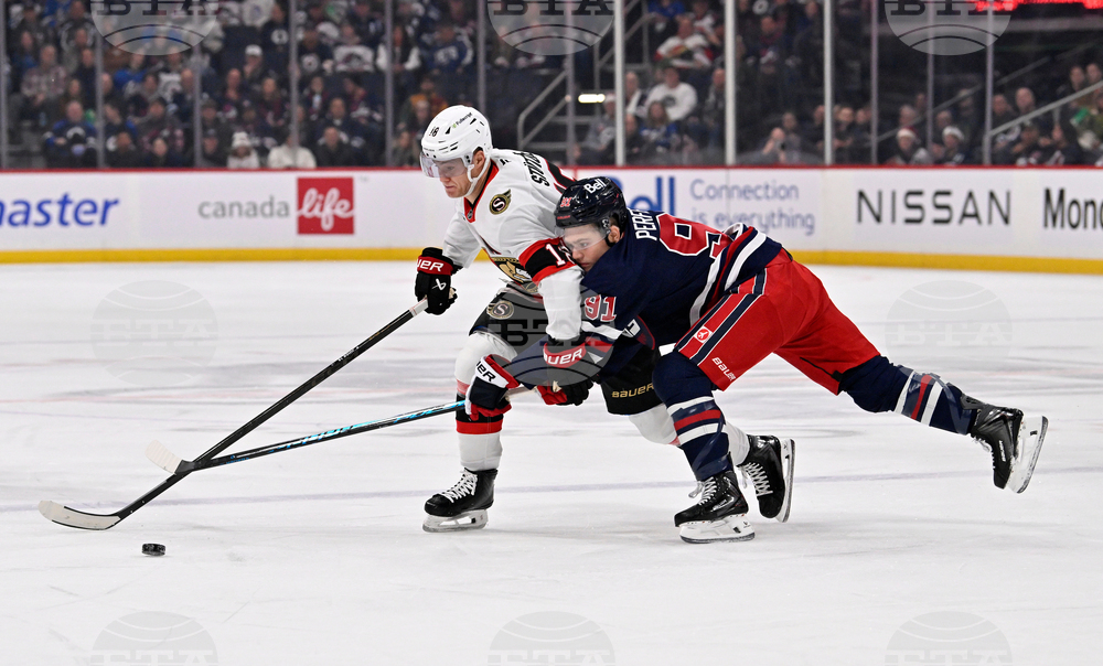 Senators Jets Hockey