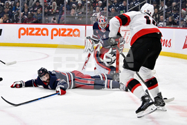 Senators Jets Hockey