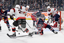 Senators Jets Hockey