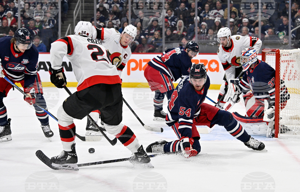 Senators Jets Hockey