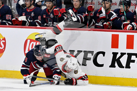 Senators Jets Hockey