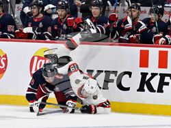 Senators Jets Hockey