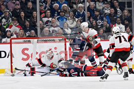 Senators Jets Hockey