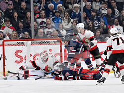 Senators Jets Hockey