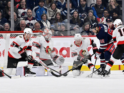 Senators Jets Hockey