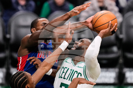 Pistons Celtics Basketball