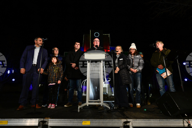 Denver Menorah Lighting